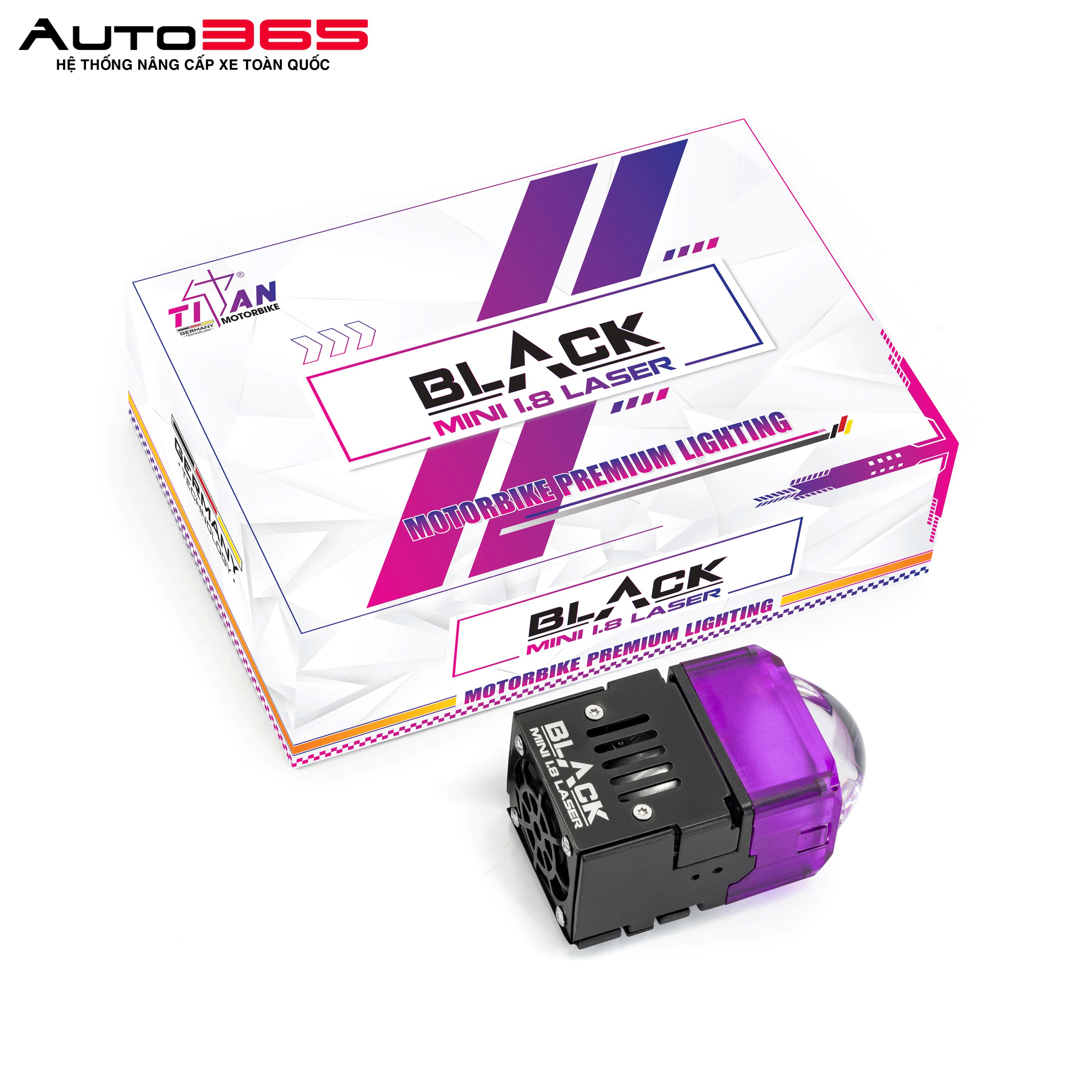 TITAN MOTO BLACK MINI 1.8 LASER TITAN MOTO BLACK MINI 1.8 LASER
