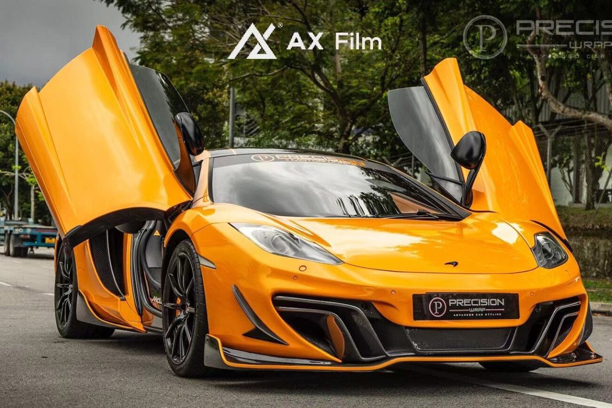 AX FLIM TPU MCLAREN ORANGE - CAM MCLAREN AX FLIM TPU MCLAREN ORANGE - CAM MCLAREN