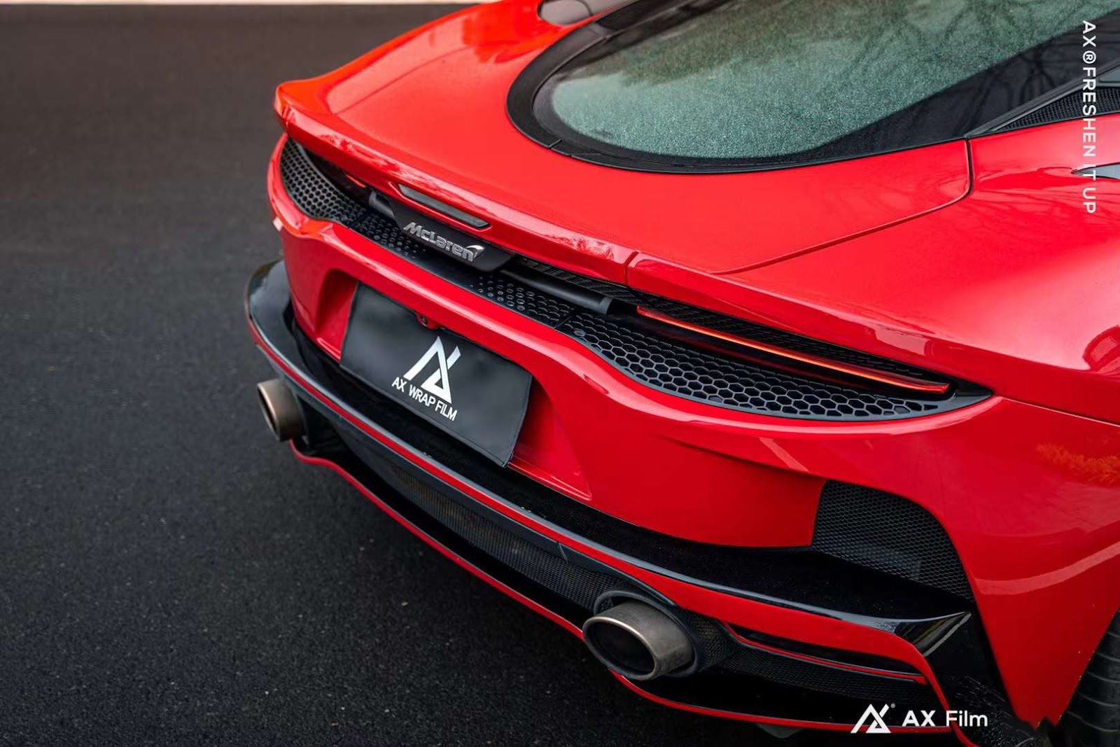 AX WRAP FILM CARMINE RED AX WRAP FILM CARMINE RED